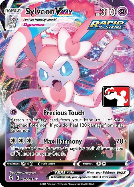 Sylveon VMAX Card Front