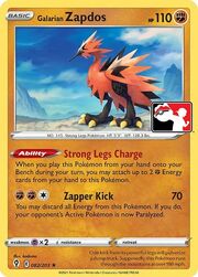 Zapdos di Galar