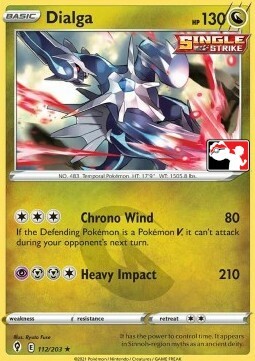 Dialga Card Front