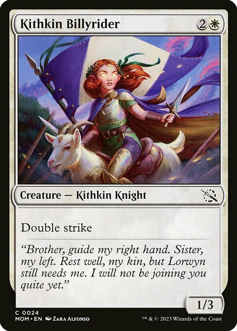 Kithkin Billyrider Card Front