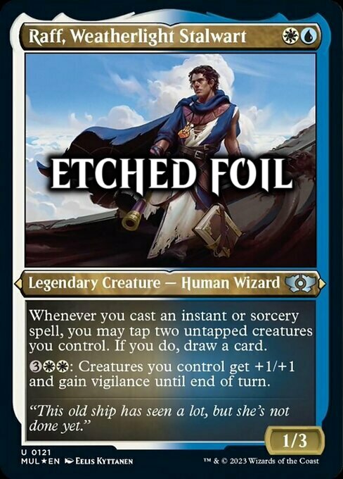 Raff, Weatherlight Stalwart Card Front