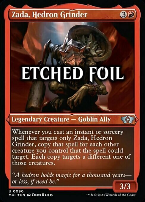 Zada, Hedron Grinder Card Front