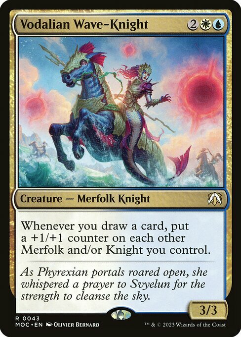 Vodalian Wave-Knight Card Front