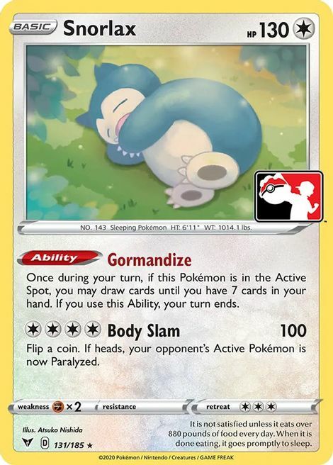 Snorlax Card Front