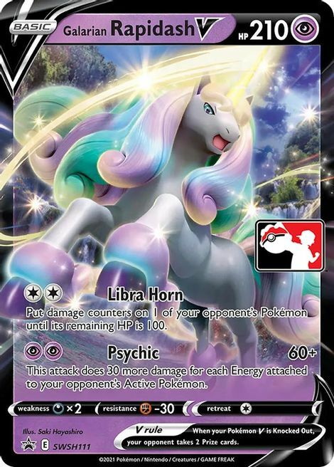 Galarian Rapidash V Card Front