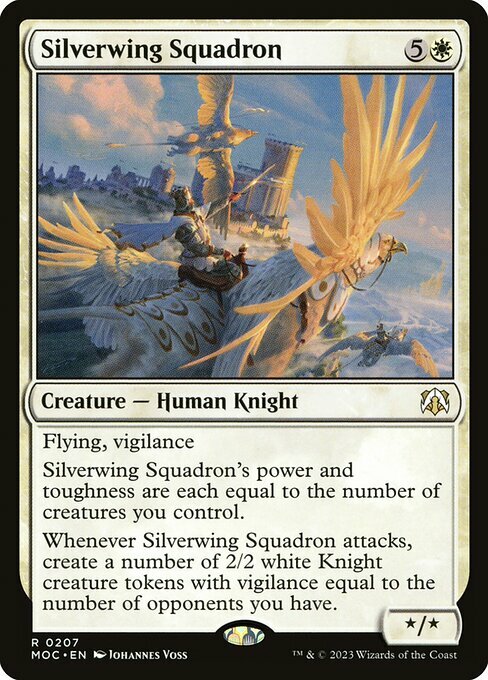 Silverwing Squadron Card Front