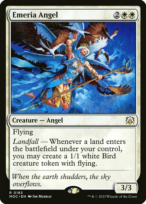 Emeria Angel Card Front