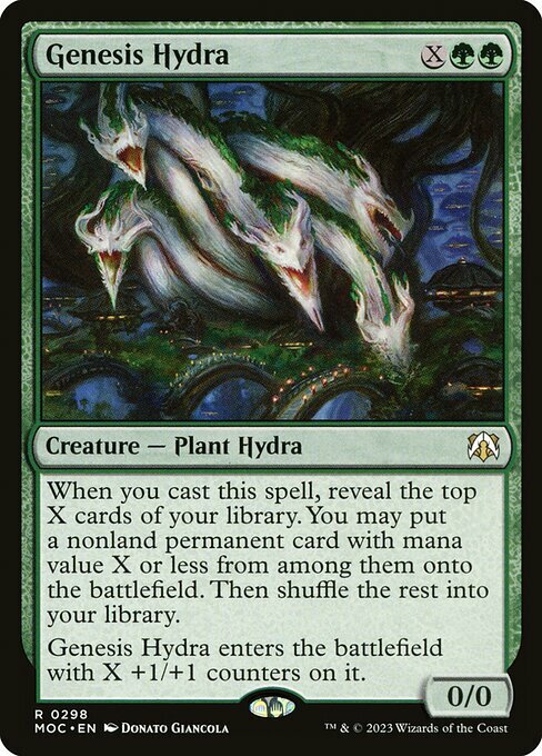 Genesis Hydra Card Front