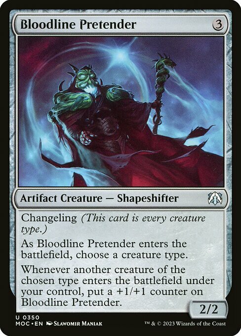 Bloodline Pretender Card Front