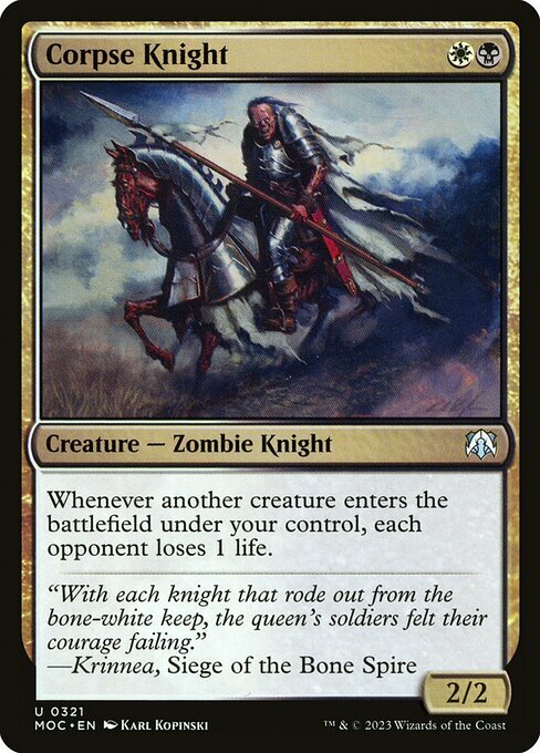 Corpse Knight Card Front