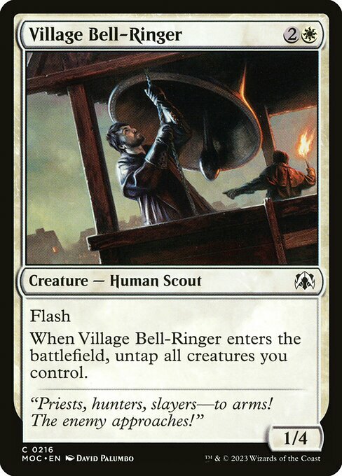 Village Bell-Ringer Card Front