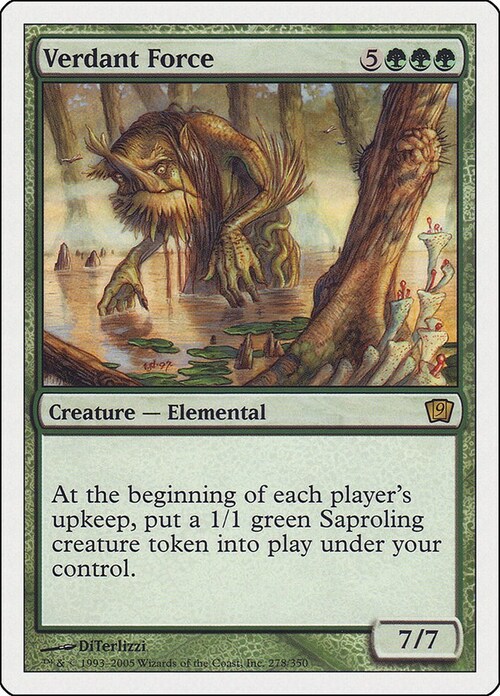 Verdant Force Card Front