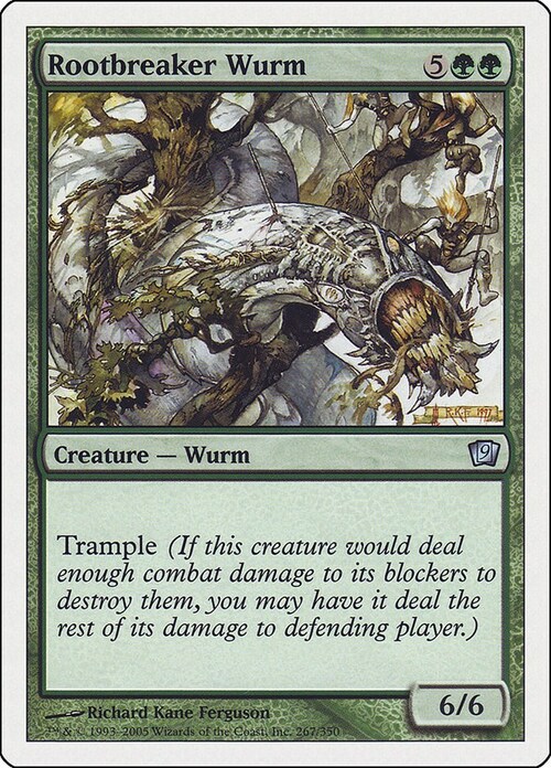 Rootbreaker Wurm Card Front