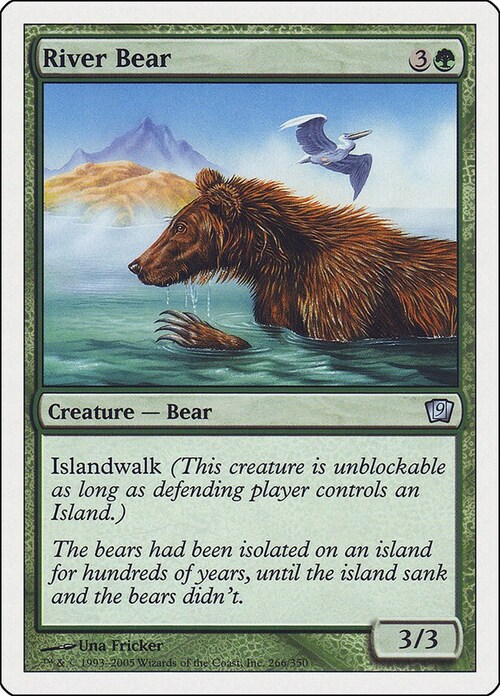 River Bear Card Front