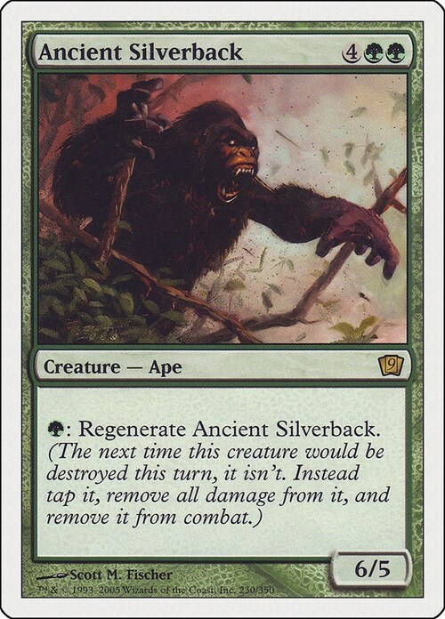 Ancient Silverback Card Front