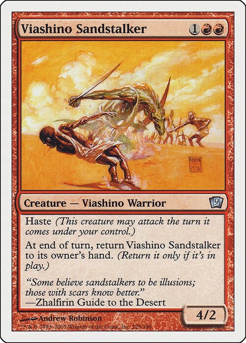 Viashino Sandstalker Card Front