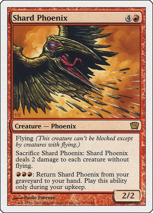 Shard Phoenix Card Front