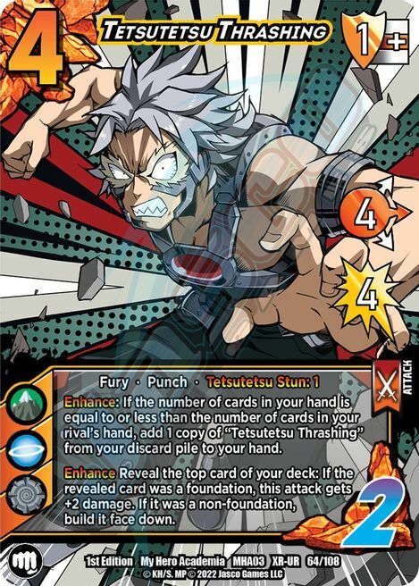 Tetsutetsu Thrashing Card Front