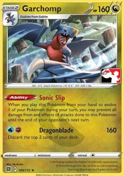 Garchomp Card Front