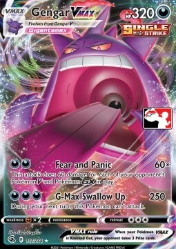 Gengar VMAX Card Front