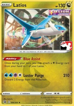 Latios Card Front