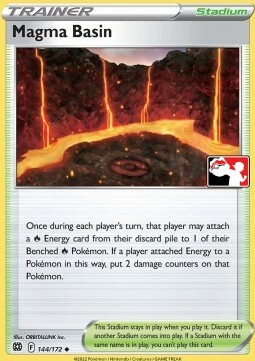 Magma Basin Card Front