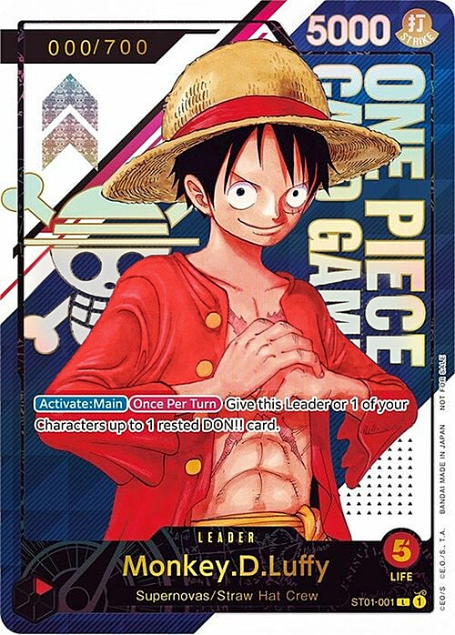 Monkey.D.Luffy Card Front