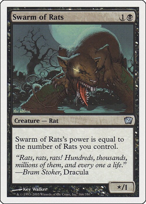 Swarm of Rats Card Front