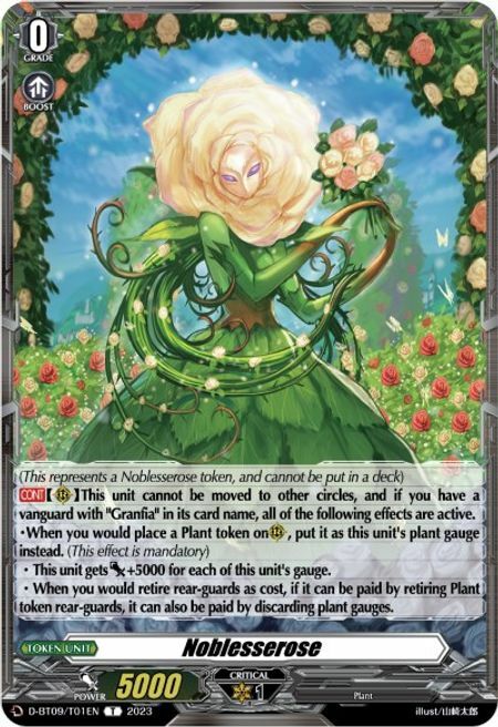 Noblesserose Card Front