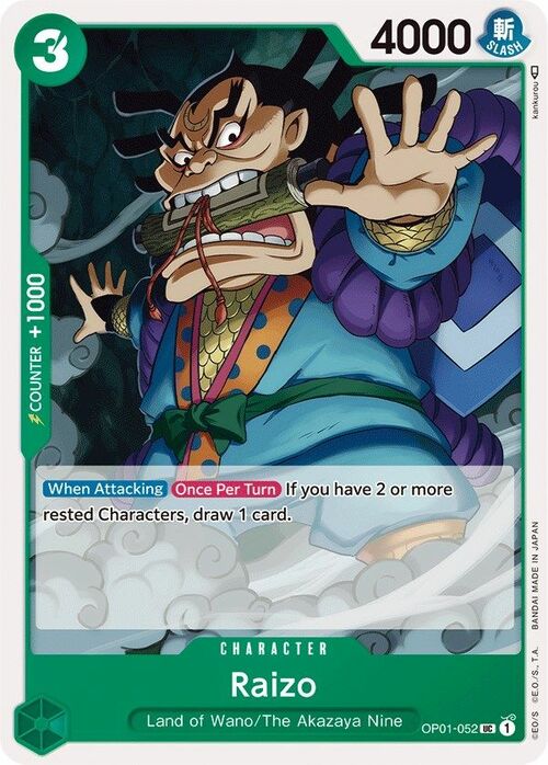 Raizo Card Front