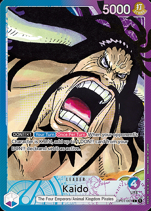 Kaido Card Front