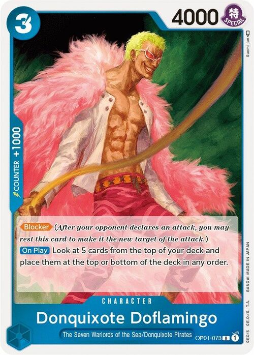 Donquixote Doflamingo Card Front