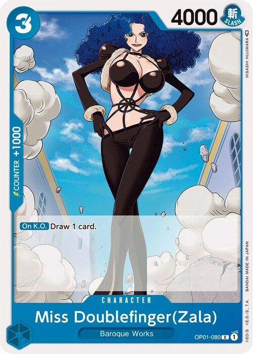 Miss Doublefinger(Zala) Card Front