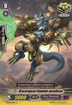 Paradox-cannon Dracokid Card Front