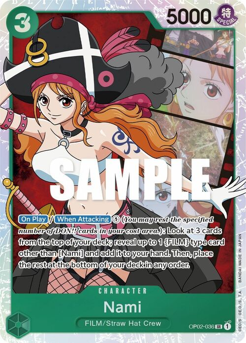 Nami Card Front