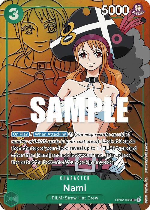 Nami Card Front