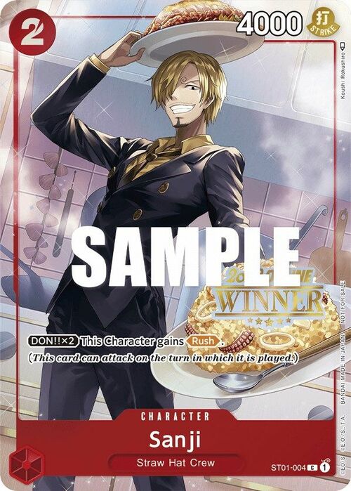 Sanji Card Front