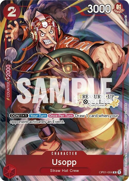 Usopp Card Front