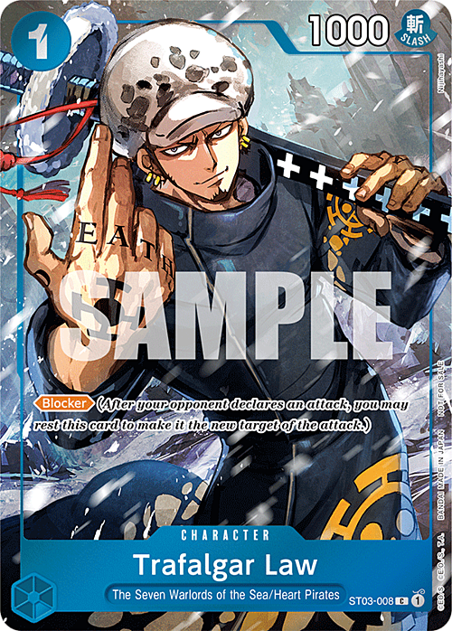 Trafalgar Law Card Front