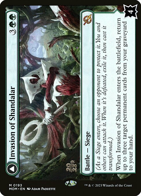 Invasion of Shandalar // Leyline Surge Card Front