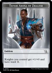 Teferi Akosa of Zhalfir Emblem // Elemental