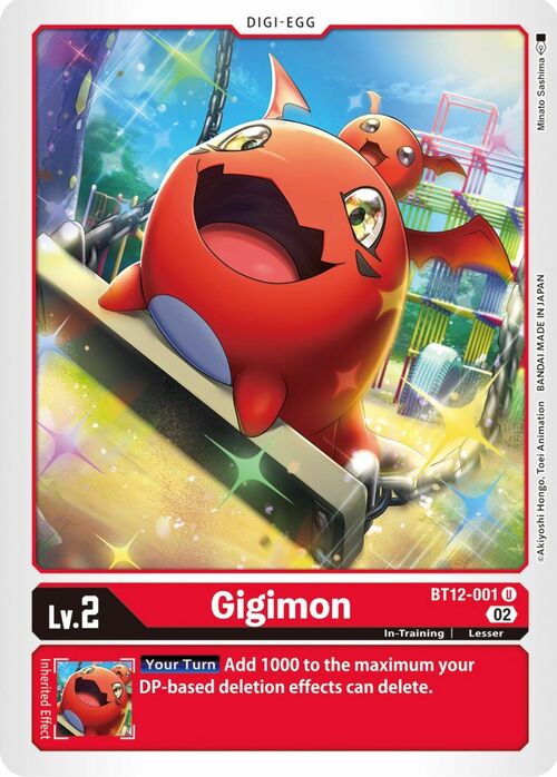 Gigimon Card Front