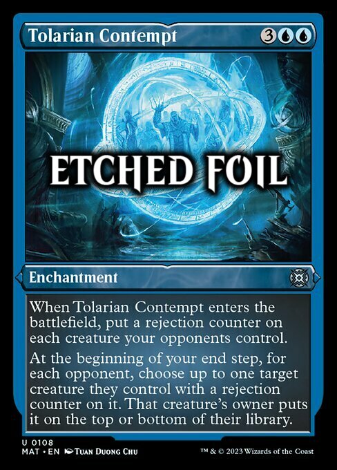 Tolarian Contempt Card Front