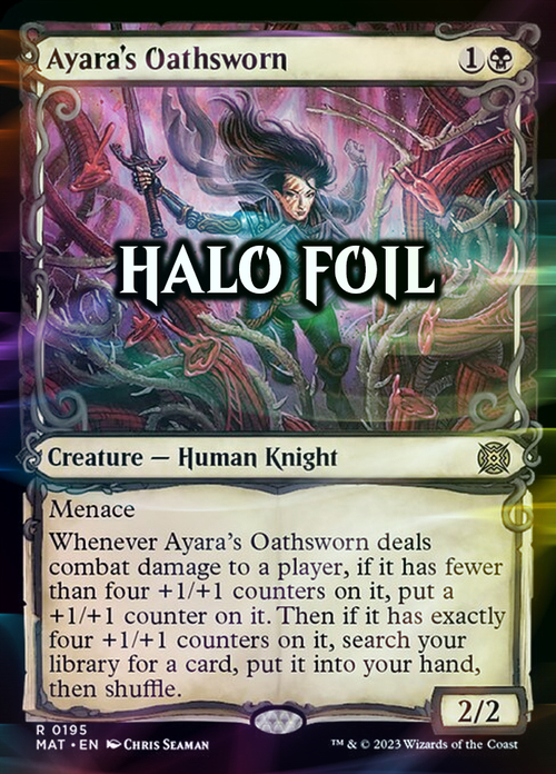 Ayara's Oathsworn Card Front