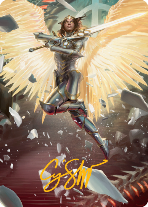 Art Series: Archangel Elspeth Card Front