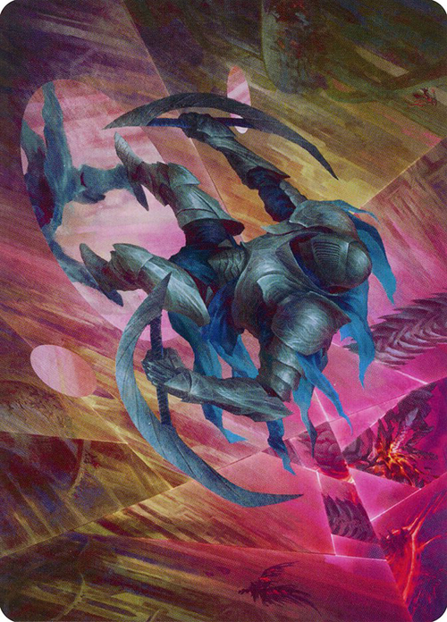 Art Series: Xerex Strobe-Knight Card Front