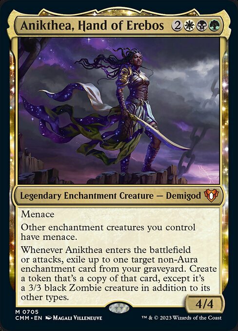 Anikthea, Hand of Erebos Card Front