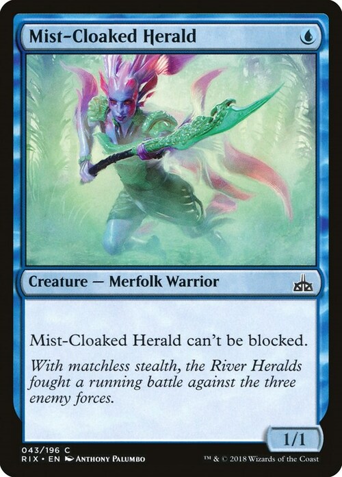 Mist-Cloaked Herald Card Front