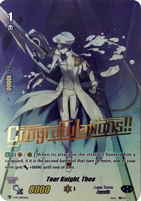 Tear Knight, Theo Card Front