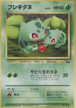 Bulbasaur Card Front